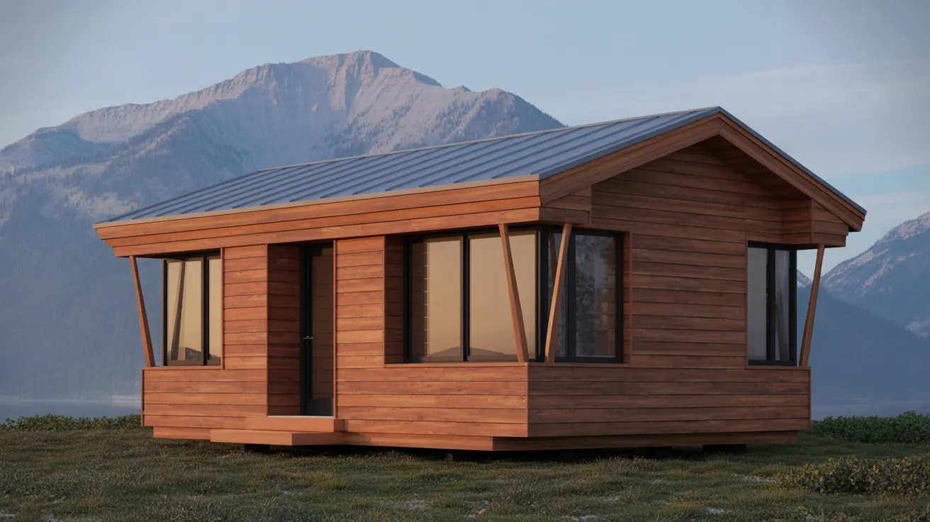 Cedar Point - Avanta Homes prefab cabin in BC