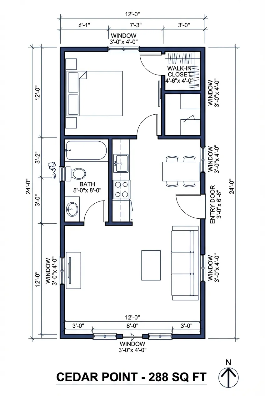 Cedar Point floor plan