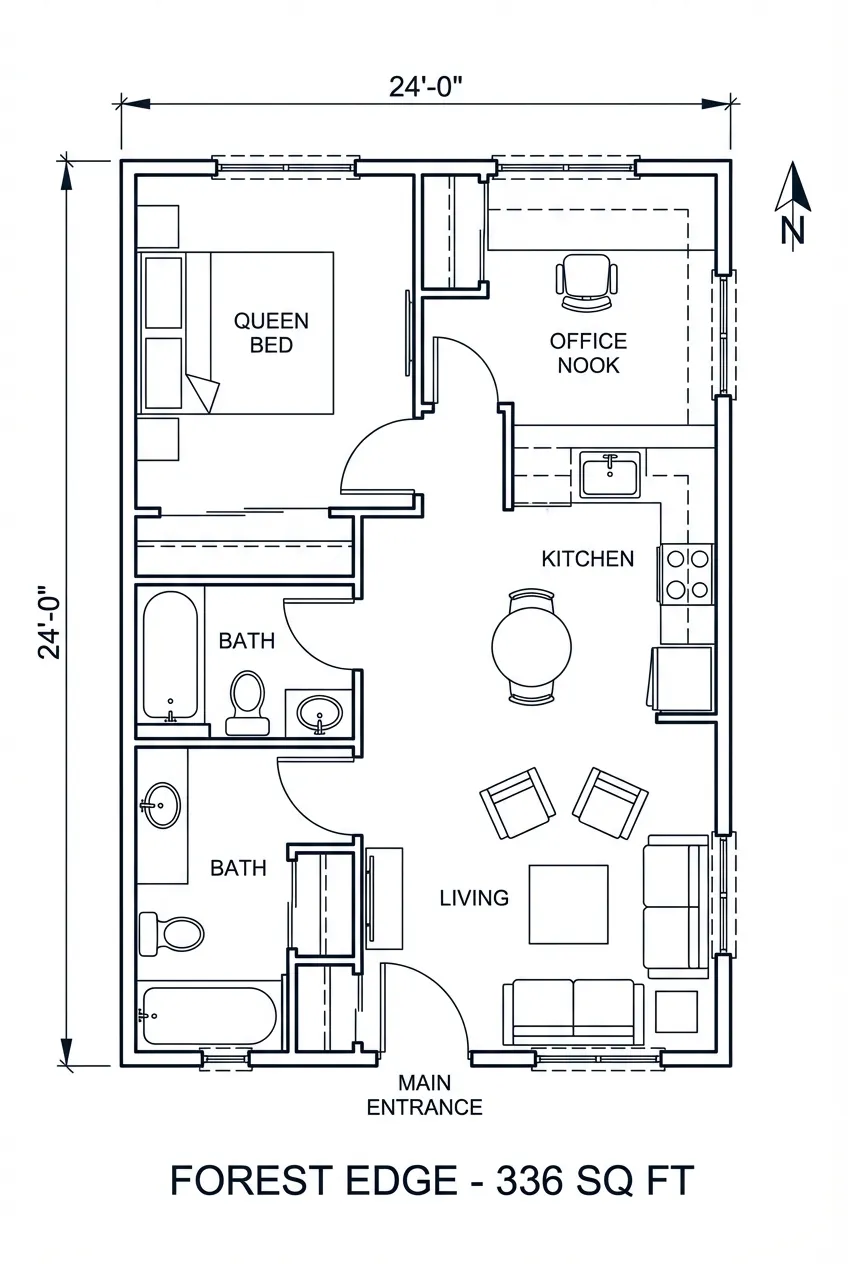 Forest Edge floor plan