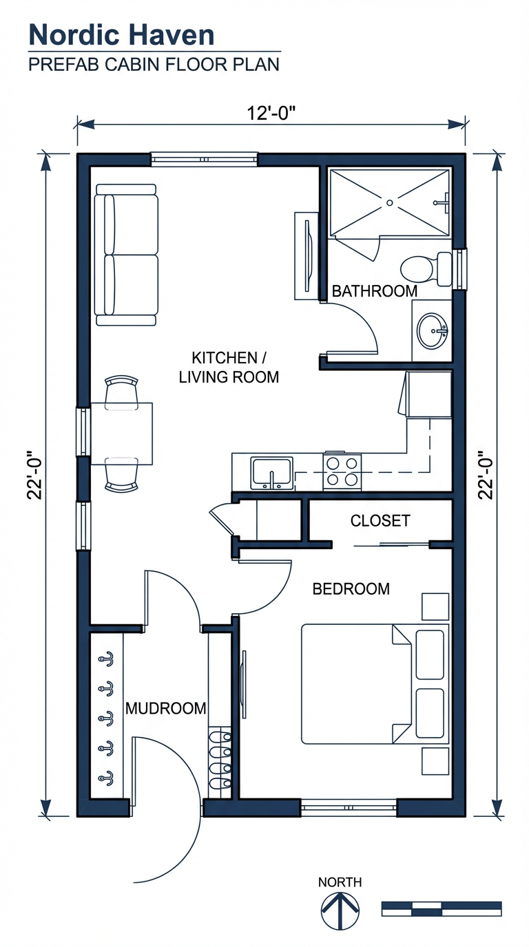 Nordic Haven floor plan