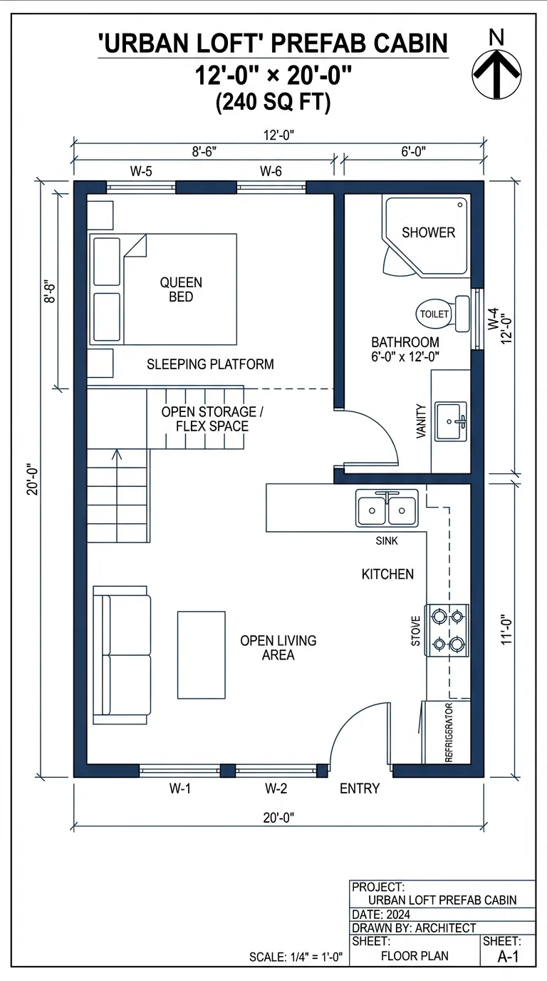 Urban Loft floor plan