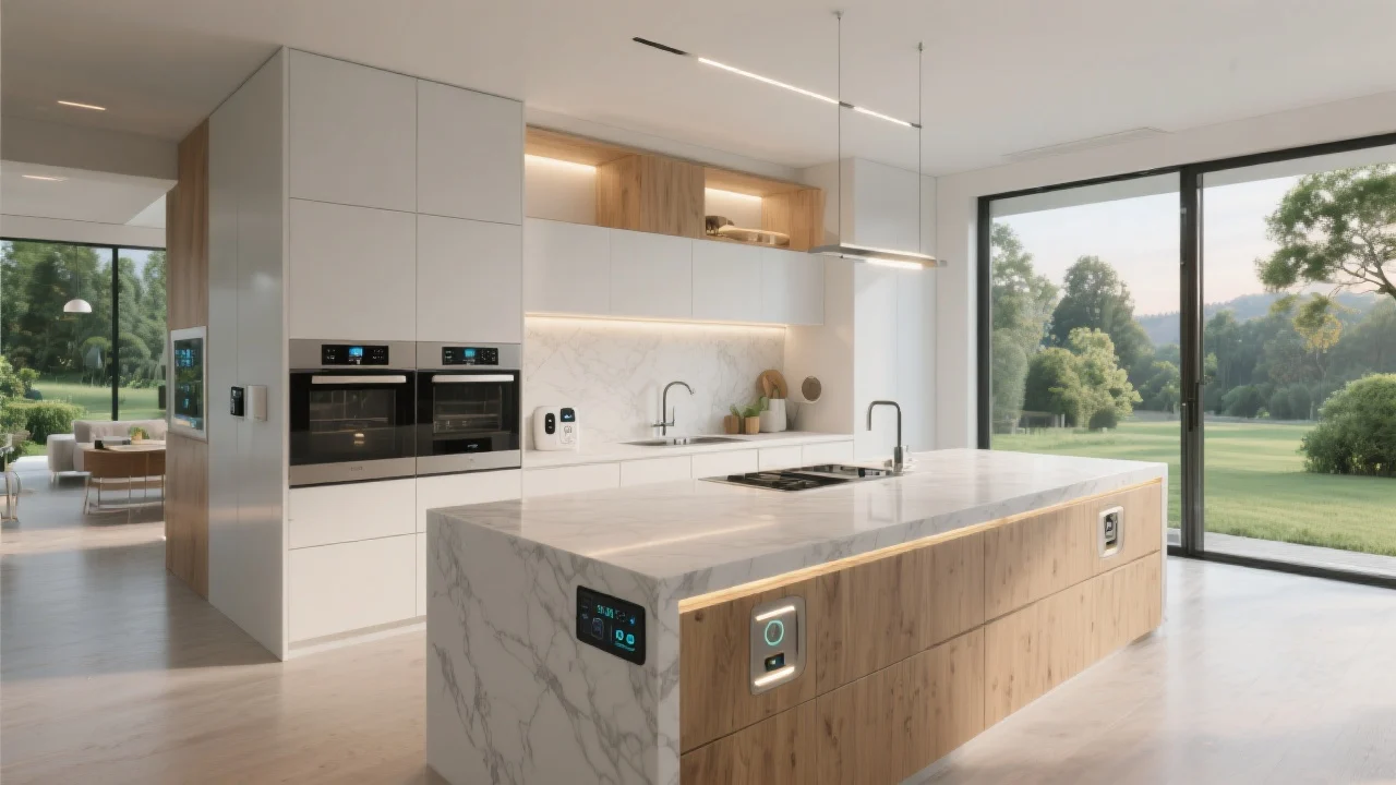 Luxury smart home interior design